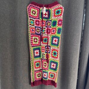 Flook x free people Crochet Maxi Skirt - Multicolor